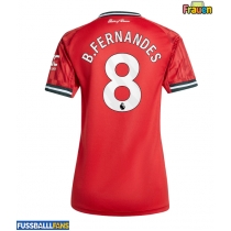 Manchester United Bruno Fernandes #8 Heimtrikot Frauen 2025-26 Kurzarm